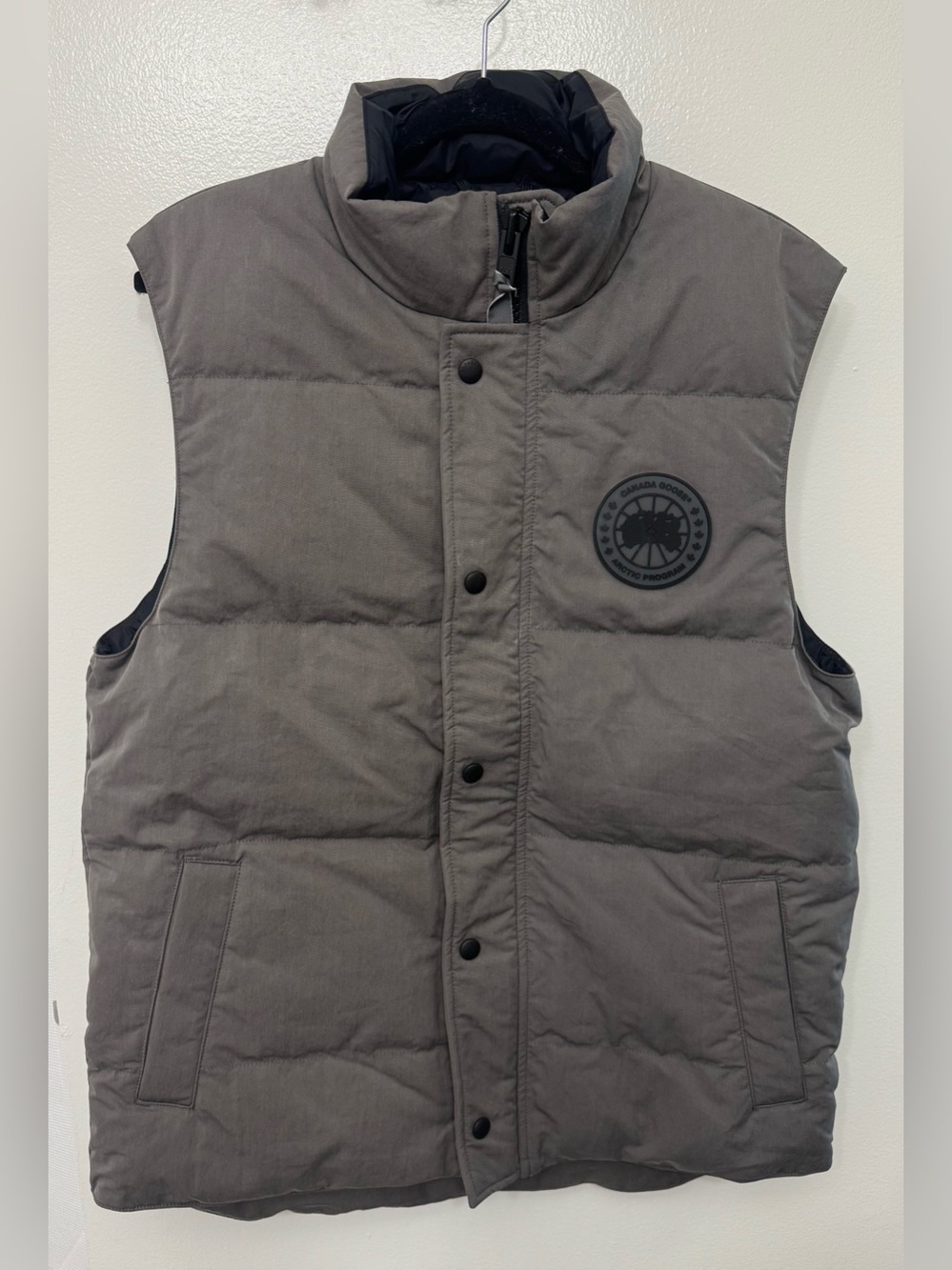 NWT Canada Goose Men's Garson Vest Coastal Grey | Quilted Down Vest